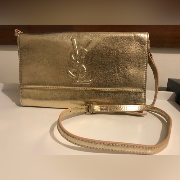 Yves Saint Laurent Handbags - Yves Saint Laurent Belle de Jour Flap bag gold